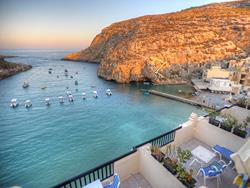 St Patricks Hotel, Xlendi Bay - Gozo. Scuba diving holiday hotel.